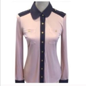 TORY BUTCH BUTTON UP BLOUSE